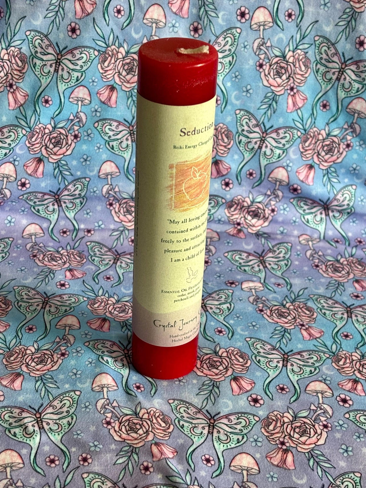 Seduction Ritual Candle, Seduction Spell Candle, Love Spell Candle, Lust Spell Candle, Spell Candles, Wiccan, Witchcraft