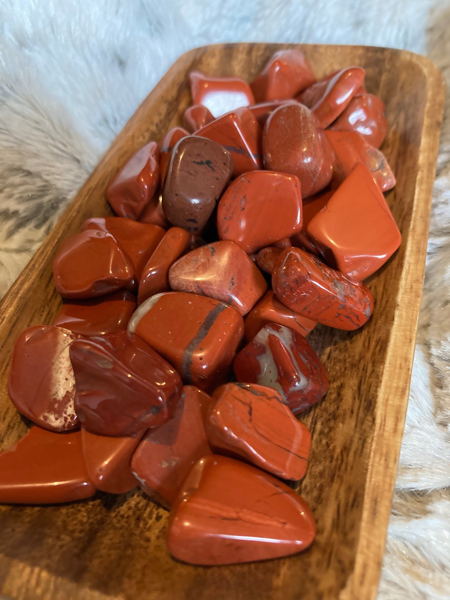Red Jasper Tumbled Stone * Red Jasper * Tumbled Stones * Crystals * Witchcraft * Tumbled Crystals * Wiccan * Pagan * Witch
