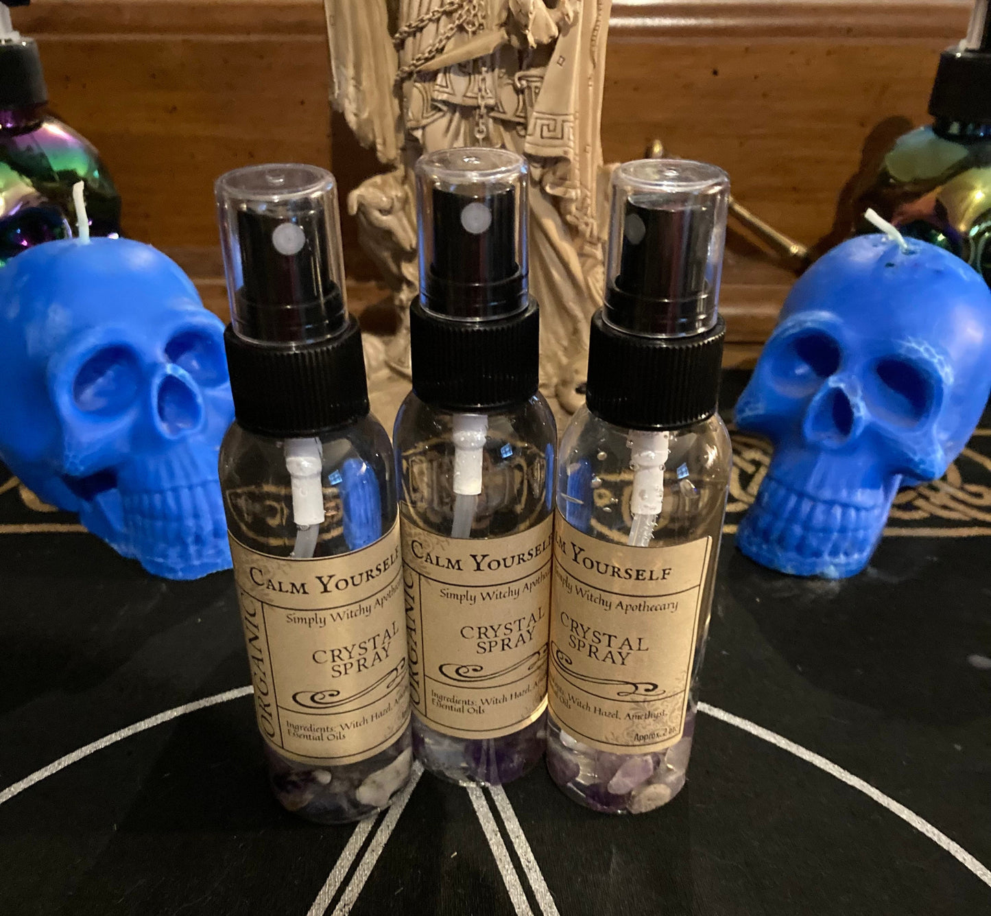 Crystal Spray * Calming Spray * Calm Yourself * Calming Crystal Spray