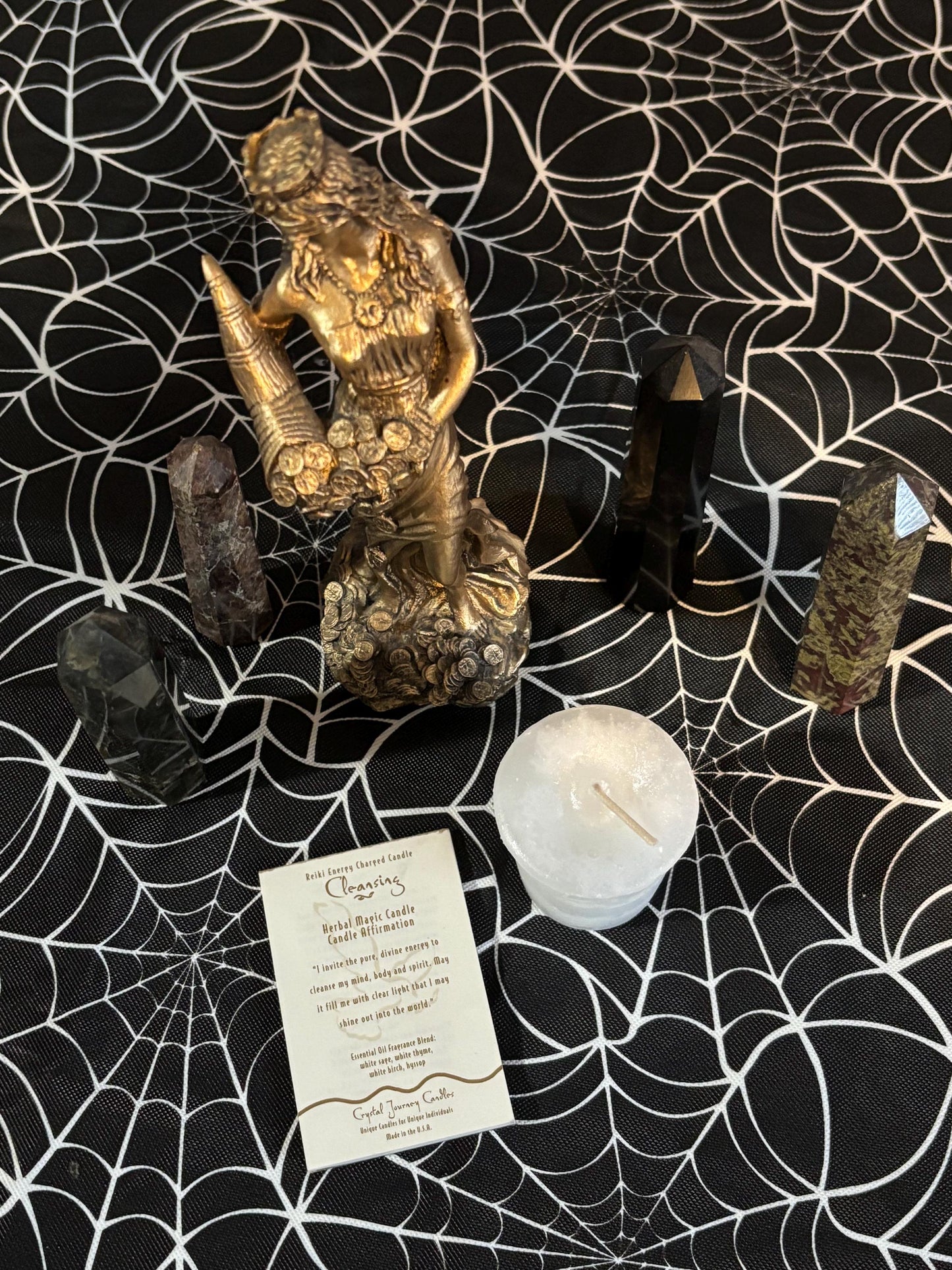 Cleansing Votive Candle ~ Cleanse ~ Cleansing ~ Cleansing Energy ~ Spell Candles
