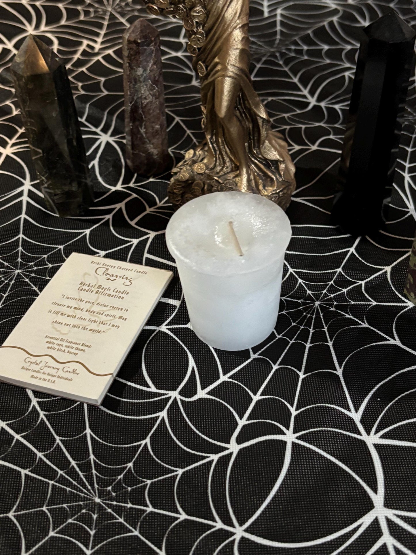 Cleansing Votive Candle ~ Cleanse ~ Cleansing ~ Cleansing Energy ~ Spell Candles