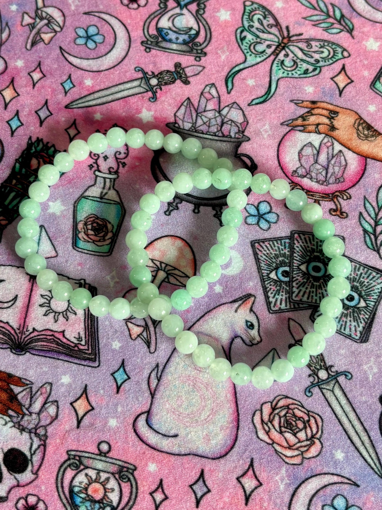 Fashion Beaded Bracelet, Stretch Bracelet, Crystals Bracelet, Charmed Bracelet, Boho Jewelry, Gift for Her