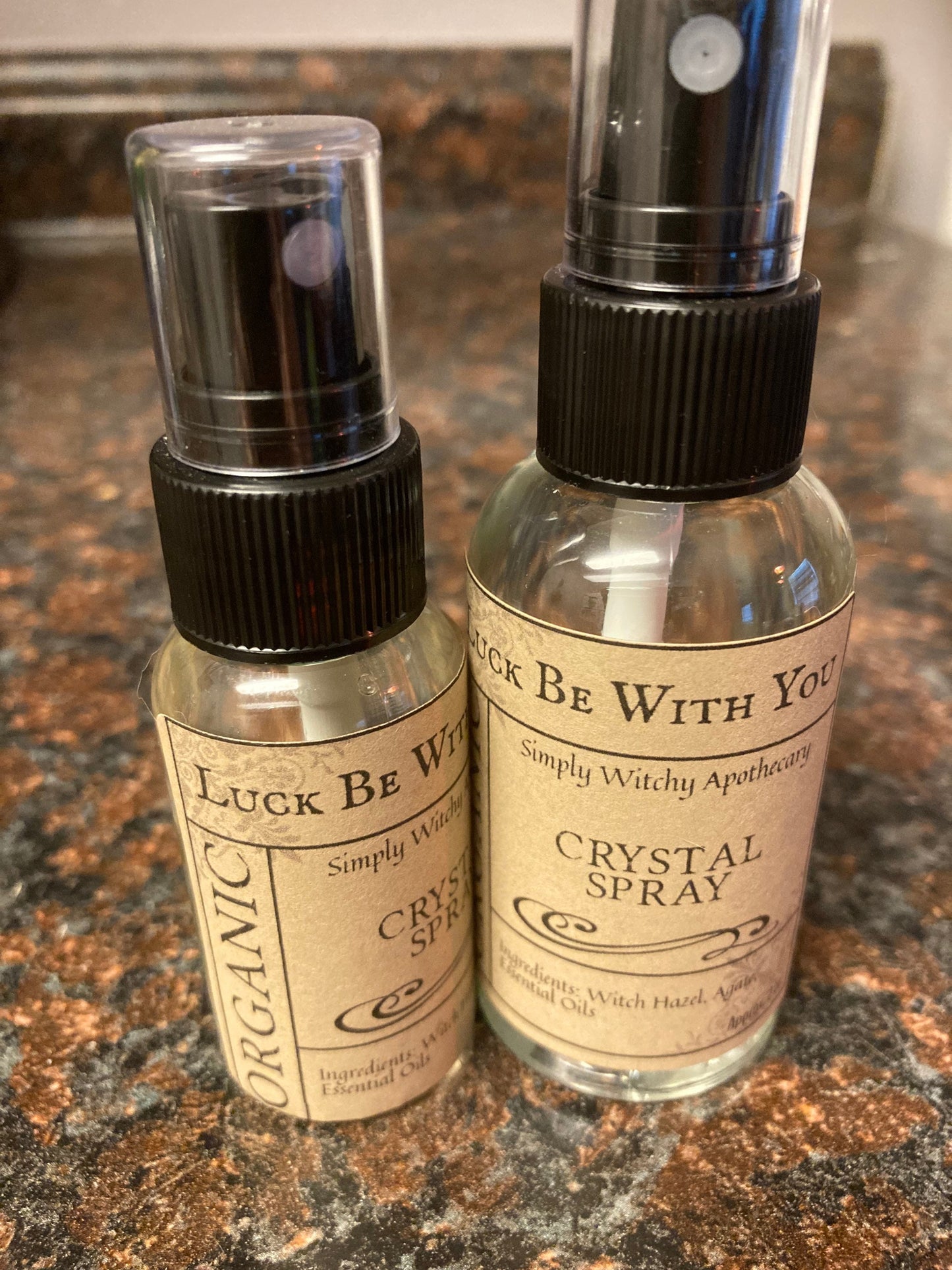 Crystal Spray * Luck Spray * Luck Be With You * Luck Crystal Spray