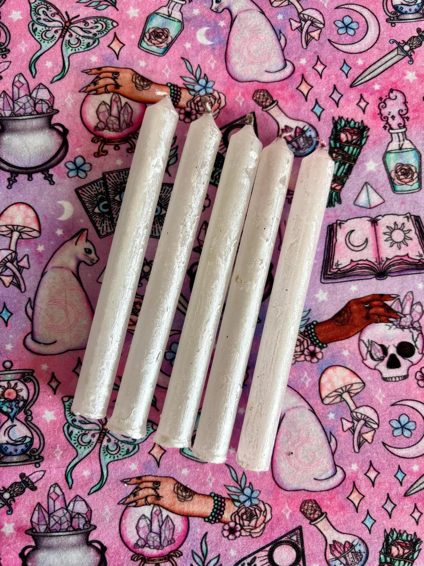 Metallic Chime Candles ~ Spell Candles ~ Small Candles ~ Witchcraft ~ Spell work ~ Witchy ~ Wiccan ~ Pagan ~ Craft Supplies