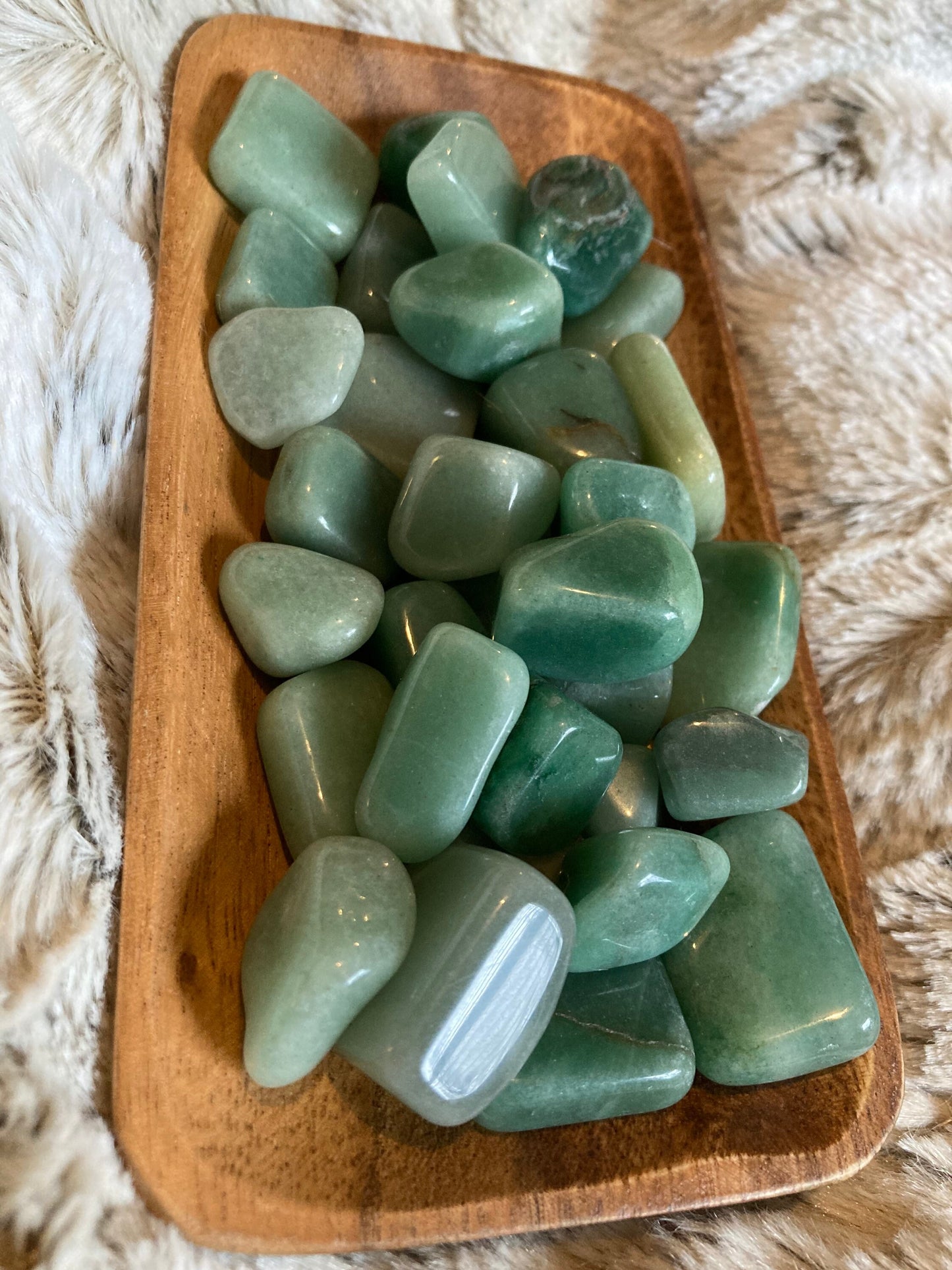 Aventurine Tumbled Stone * Aventurine * Tumbled Stones * Crystals * Witchcraft * Tumbled Crystals * Wiccan * Pagan * Witch