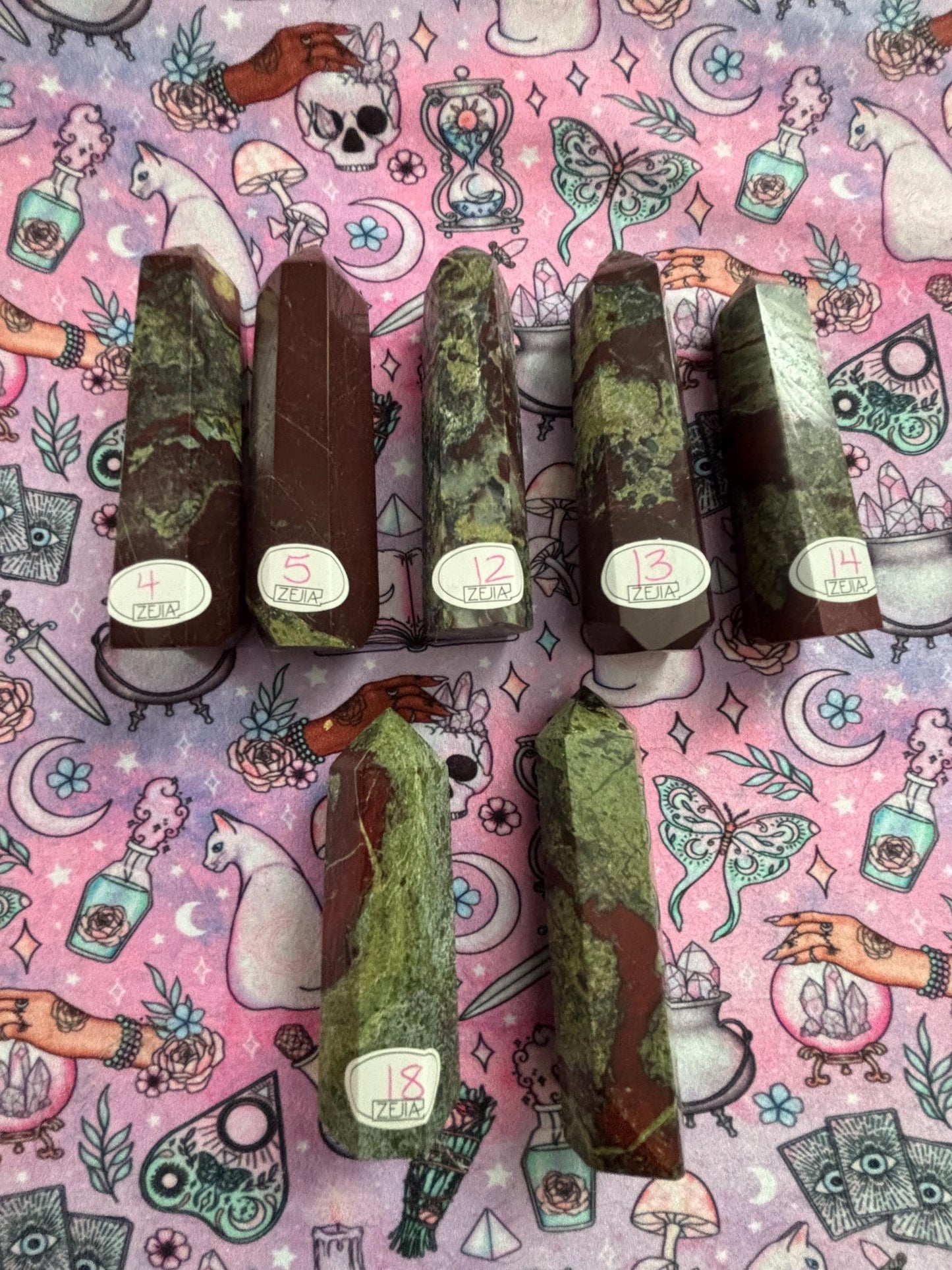 Discounted Pieces * Dragon Blood Tower* Crystals * Witchcraft * Wiccan * Pagan * Altar Decoration * Spiritual Gift * Witch