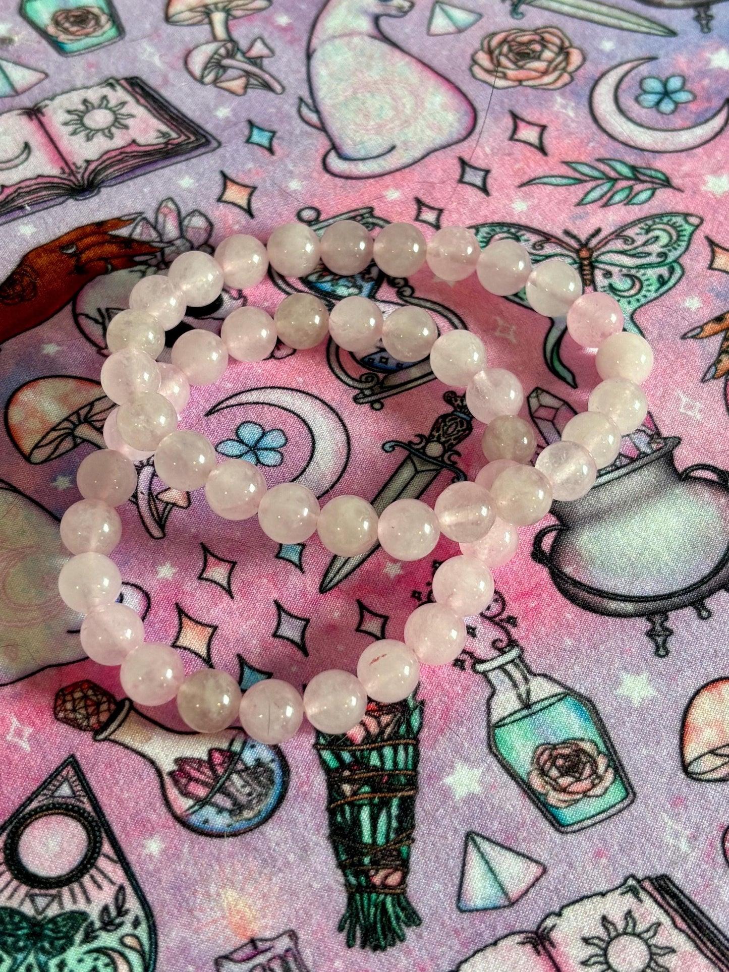 Fashion Beaded Bracelet, Stretch Bracelet, Crystals Bracelet, Charmed Bracelet, Boho Jewelry, Gift for Her