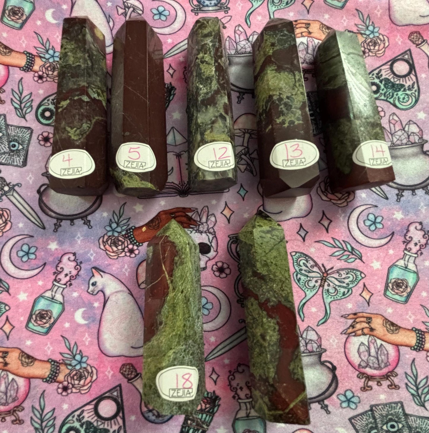 Discounted Pieces * Dragon Blood Tower* Crystals * Witchcraft * Wiccan * Pagan * Altar Decoration * Spiritual Gift * Witch