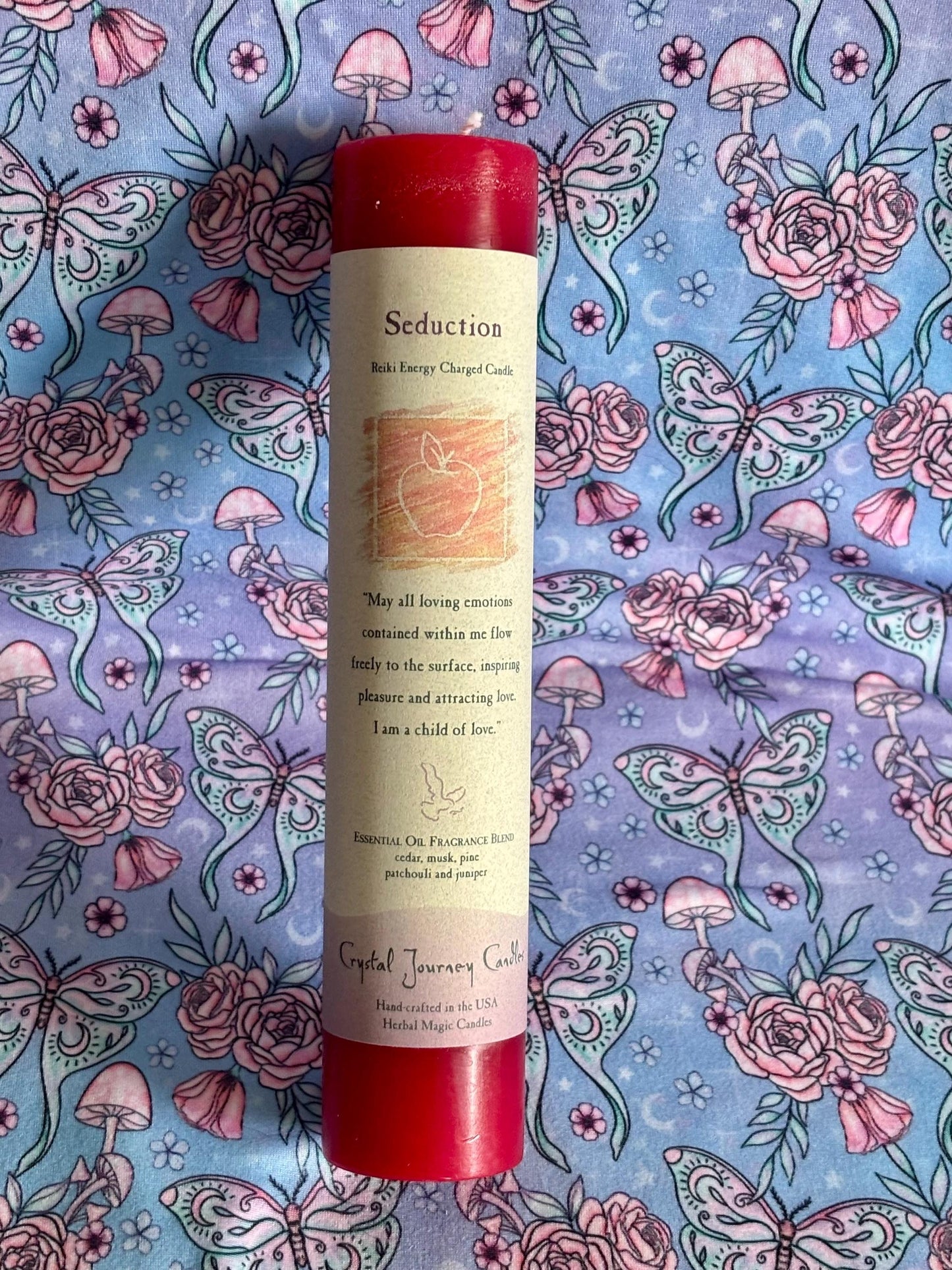 Seduction Ritual Candle, Seduction Spell Candle, Love Spell Candle, Lust Spell Candle, Spell Candles, Wiccan, Witchcraft