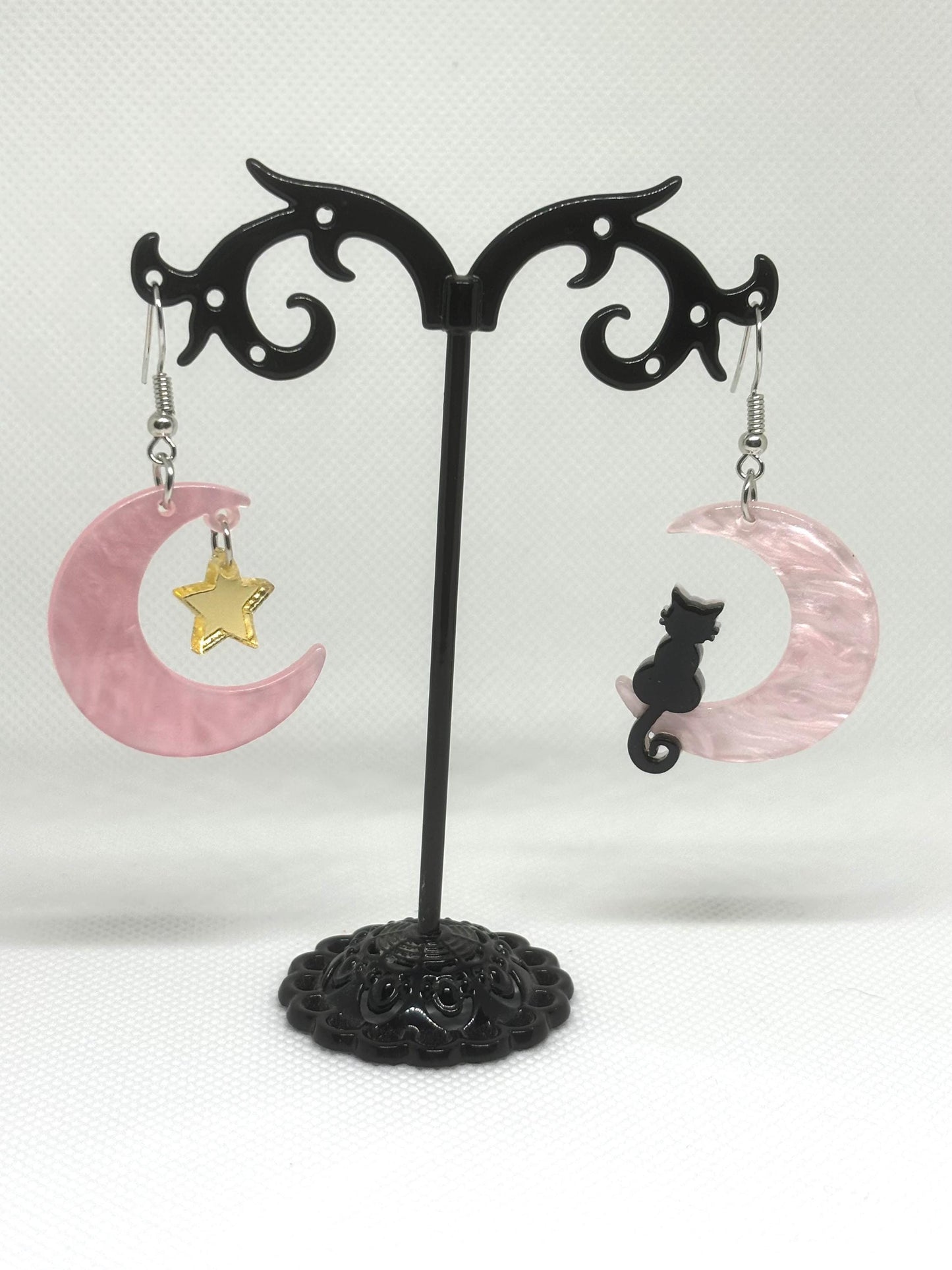 Witchy Earrings * Pentacle Earrings * Magick Earrings * Tarot Card Earrings * Pentagram Earrings * Dangle Earrings *Witchcraft Theme Earring