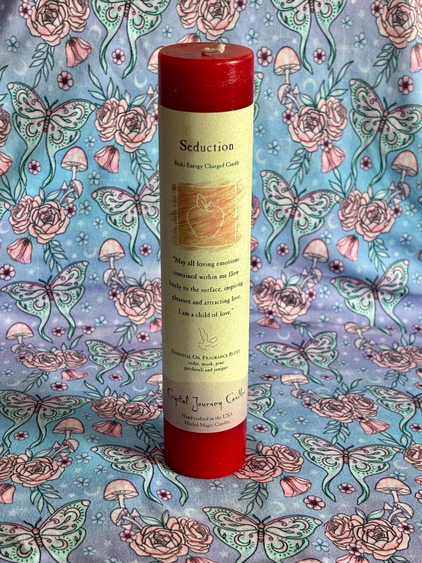 Seduction Ritual Candle, Seduction Spell Candle, Love Spell Candle, Lust Spell Candle, Spell Candles, Wiccan, Witchcraft