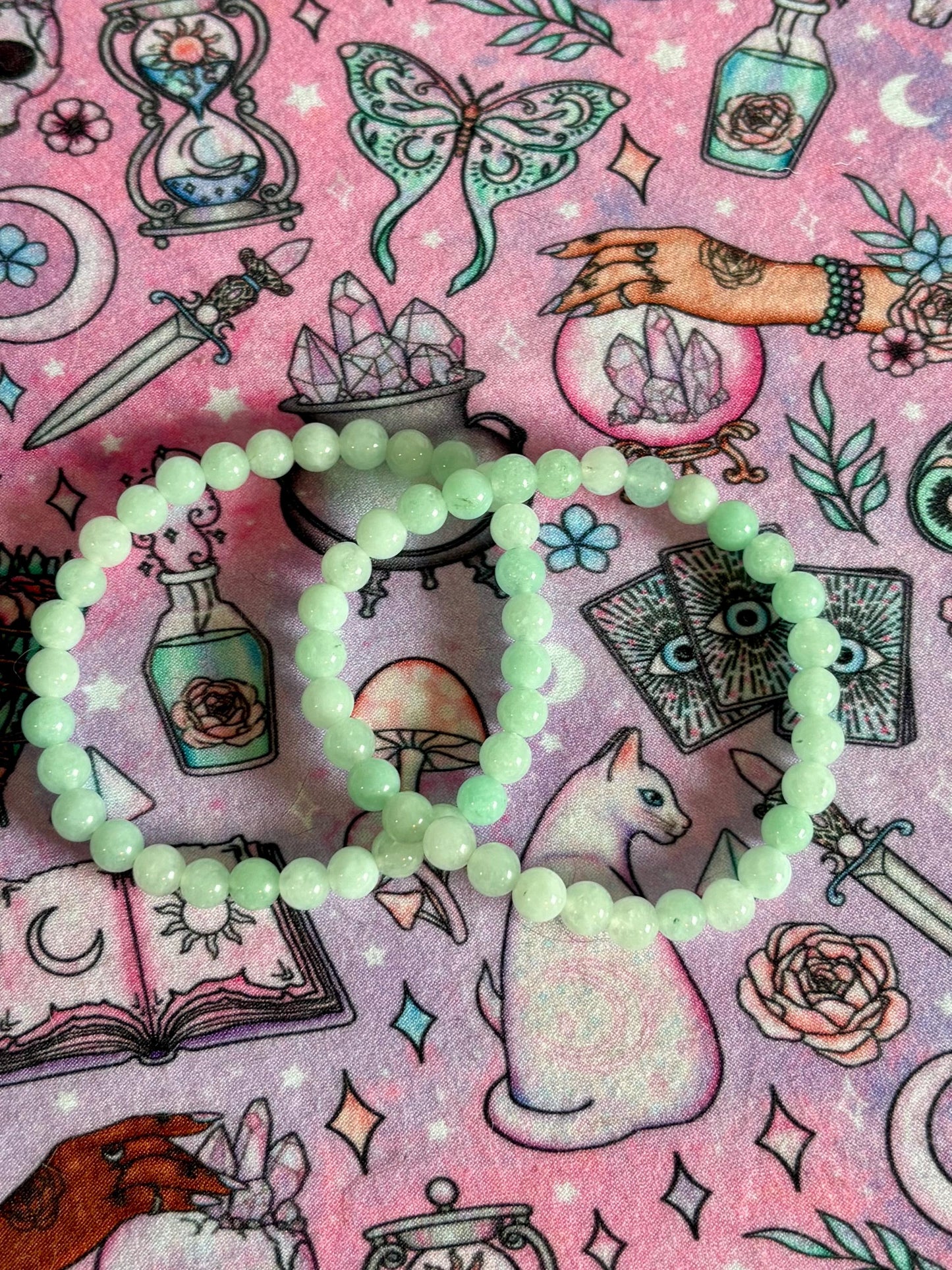 Fashion Beaded Bracelet, Stretch Bracelet, Crystals Bracelet, Charmed Bracelet, Boho Jewelry, Gift for Her