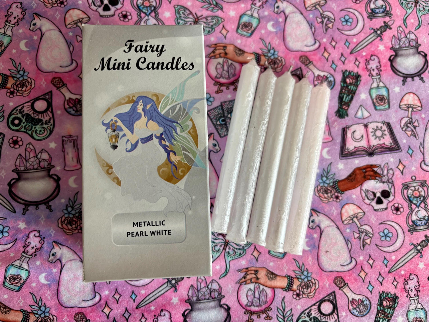 Metallic Chime Candles ~ Spell Candles ~ Small Candles ~ Witchcraft ~ Spell work ~ Witchy ~ Wiccan ~ Pagan ~ Craft Supplies