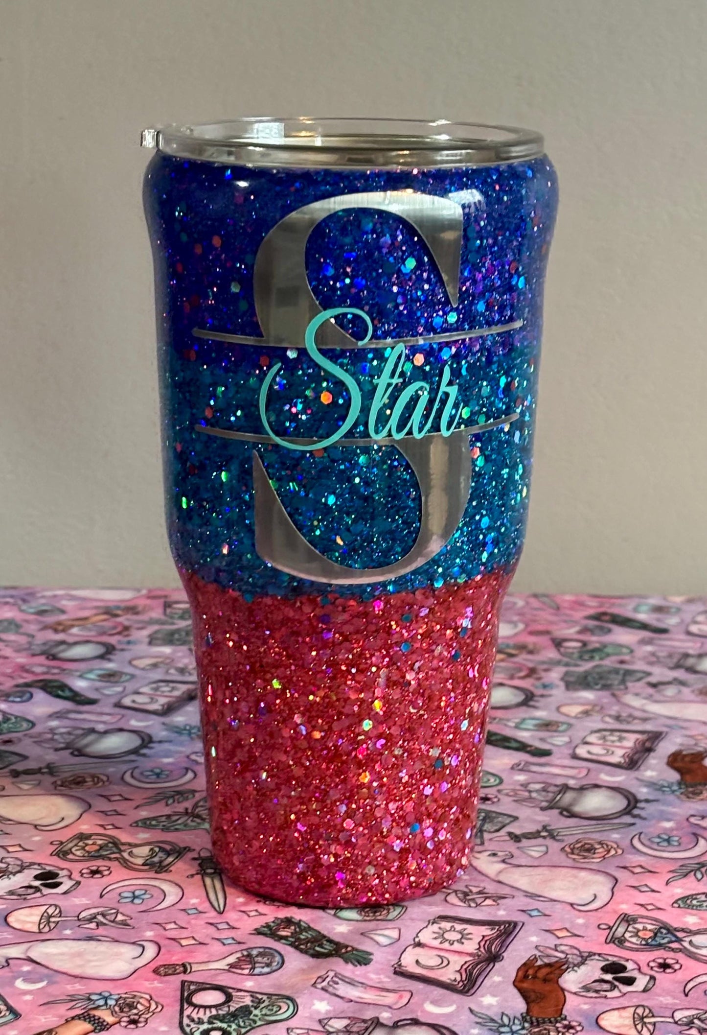 Custom Name Tumblers ~ Glitter Epoxy Tumbler ~ Epoxy Tumbler ~ 30 oz. Tumbler ~ Custom Tumblers ~ Gift Ideas ~ Teacher Gift ~ Bridal Gifts