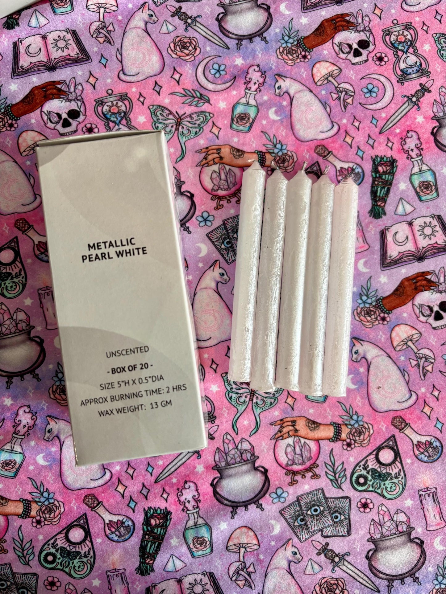 Metallic Chime Candles ~ Spell Candles ~ Small Candles ~ Witchcraft ~ Spell work ~ Witchy ~ Wiccan ~ Pagan ~ Craft Supplies