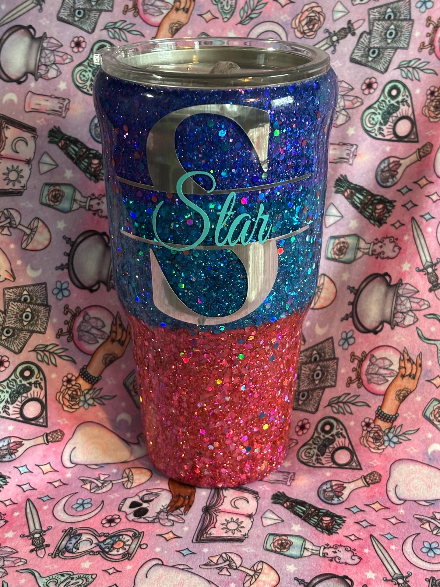 Custom Name Tumblers ~ Glitter Epoxy Tumbler ~ Epoxy Tumbler ~ 30 oz. Tumbler ~ Custom Tumblers ~ Gift Ideas ~ Teacher Gift ~ Bridal Gifts