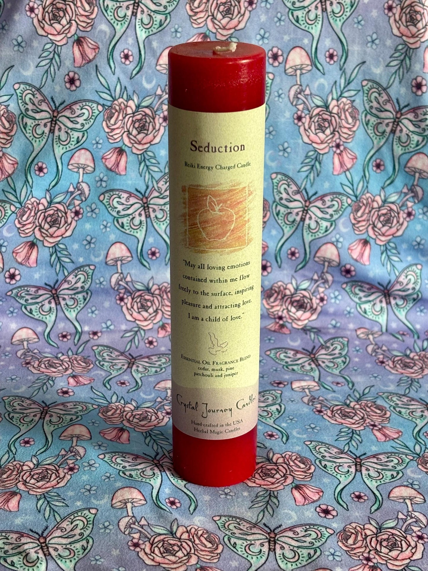 Seduction Ritual Candle, Seduction Spell Candle, Love Spell Candle, Lust Spell Candle, Spell Candles, Wiccan, Witchcraft