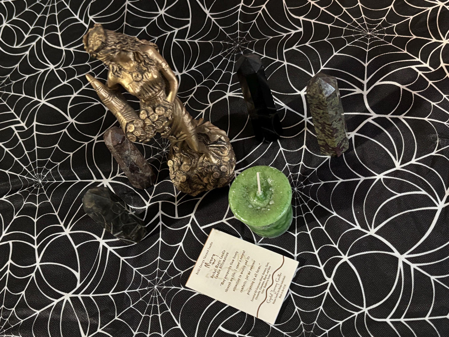 Money Votive Candle ~Money ~ Prosperity ~ Finance ~ Improve Financial Situation ~ Spell Candles ~ Fast Money ~ Financial Abundance