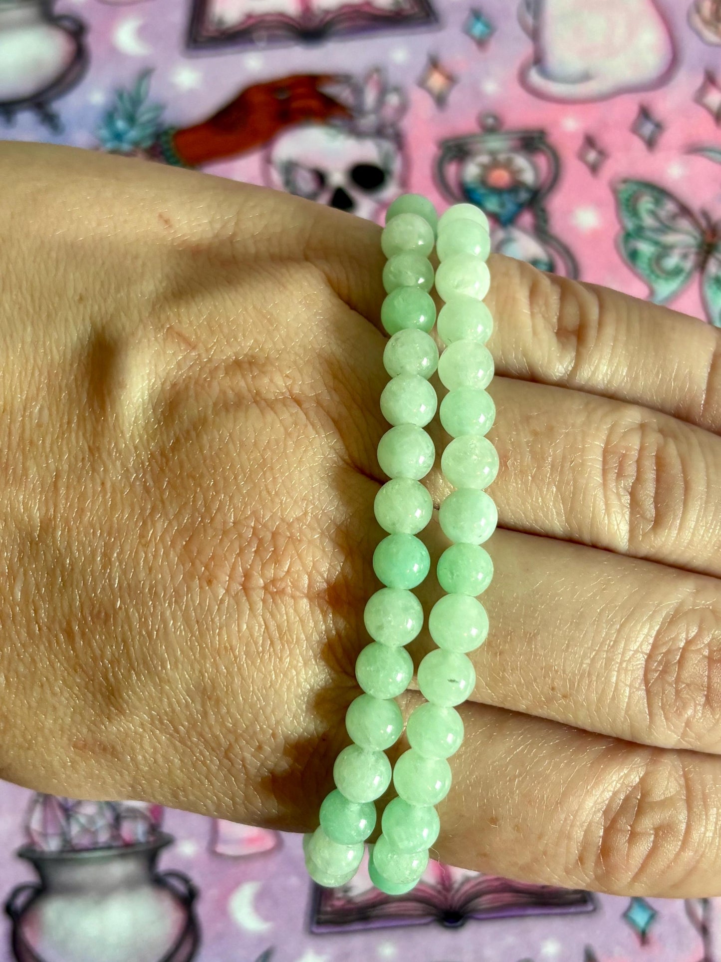 Fashion Beaded Bracelet, Stretch Bracelet, Crystals Bracelet, Charmed Bracelet, Boho Jewelry, Gift for Her
