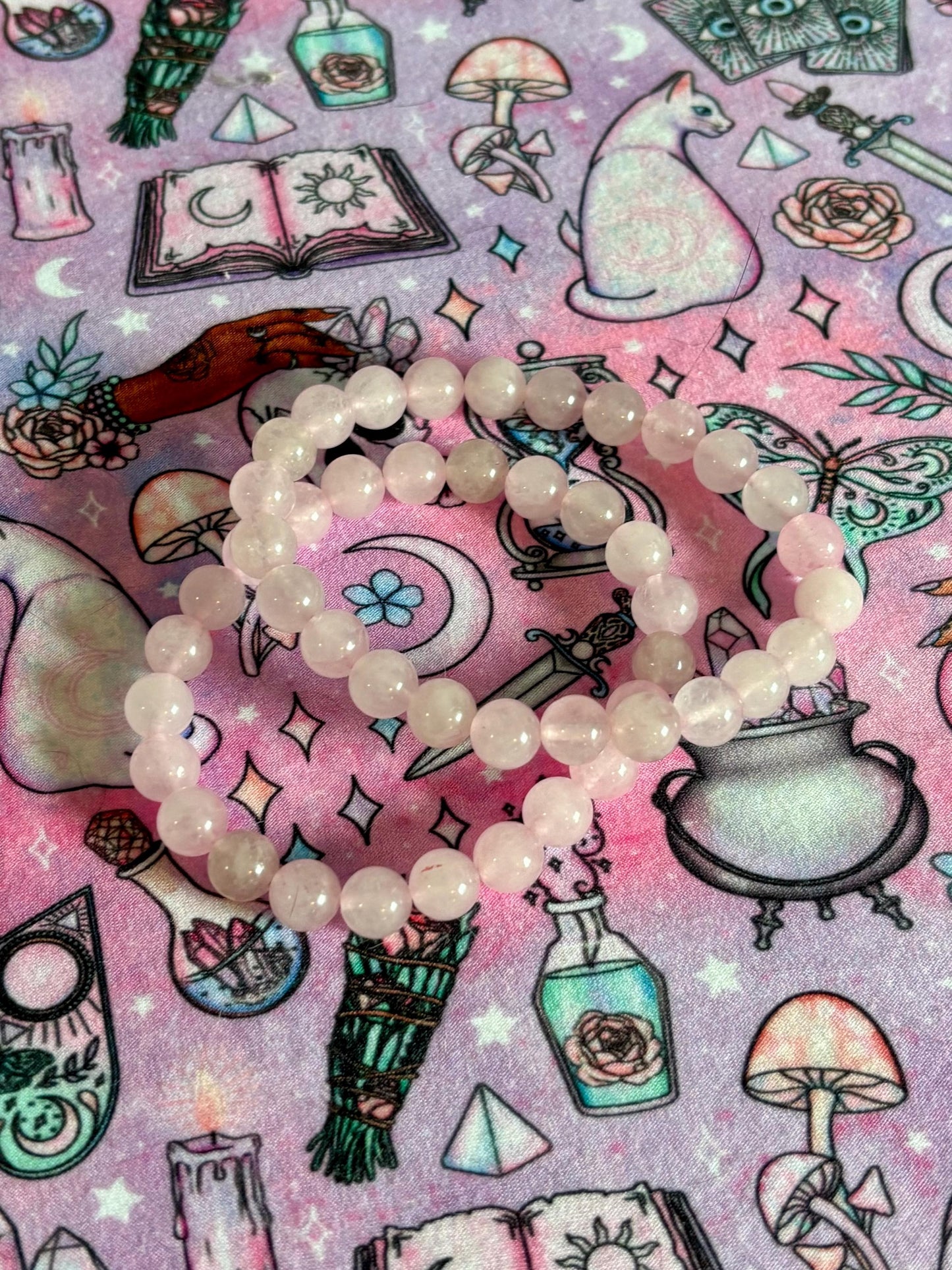 Fashion Beaded Bracelet, Stretch Bracelet, Crystals Bracelet, Charmed Bracelet, Boho Jewelry, Gift for Her