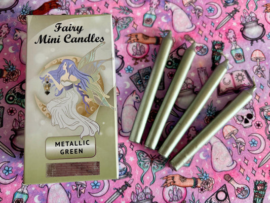 Metallic Chime Candles ~ Spell Candles ~ Small Candles ~ Witchcraft ~ Spell work ~ Witchy ~ Wiccan ~ Pagan ~ Craft Supplies