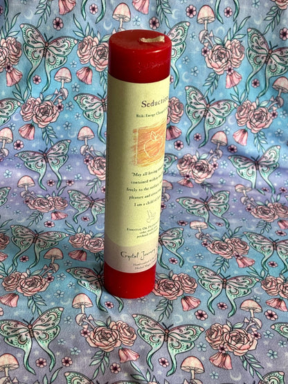Seduction Ritual Candle, Seduction Spell Candle, Love Spell Candle, Lust Spell Candle, Spell Candles, Wiccan, Witchcraft
