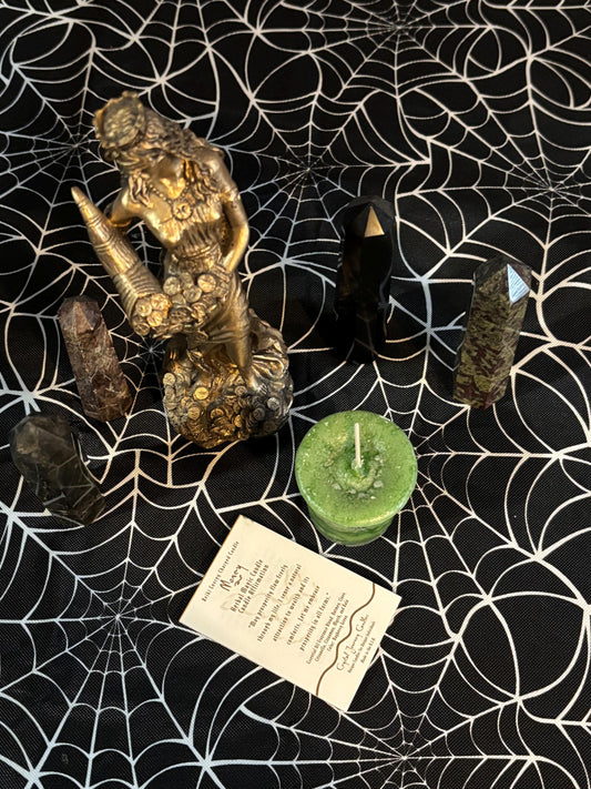 Money Votive Candle ~Money ~ Prosperity ~ Finance ~ Improve Financial Situation ~ Spell Candles ~ Fast Money ~ Financial Abundance