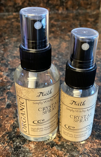 Crystal Spray * Truth Spray * Come Out Truth * Truth Crystal Spray