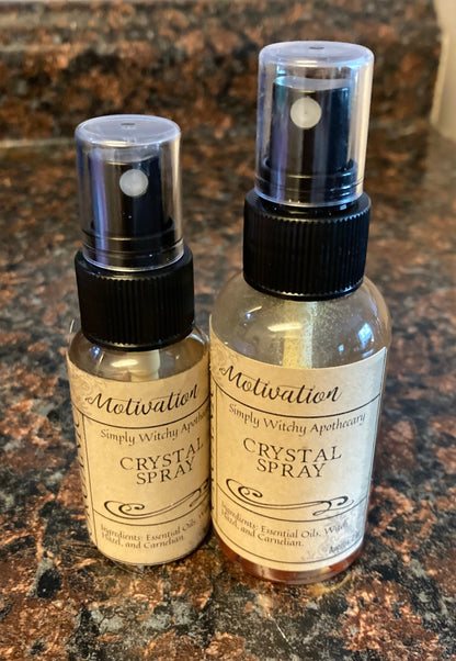 Crystal Spray * Motivation Spray * Get Up and Get Stuff Done * Motivation Crystal Spray