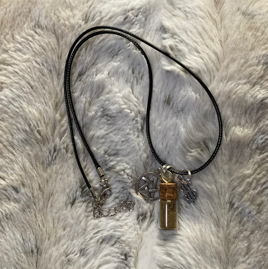 Money Drawing Spell Necklace
