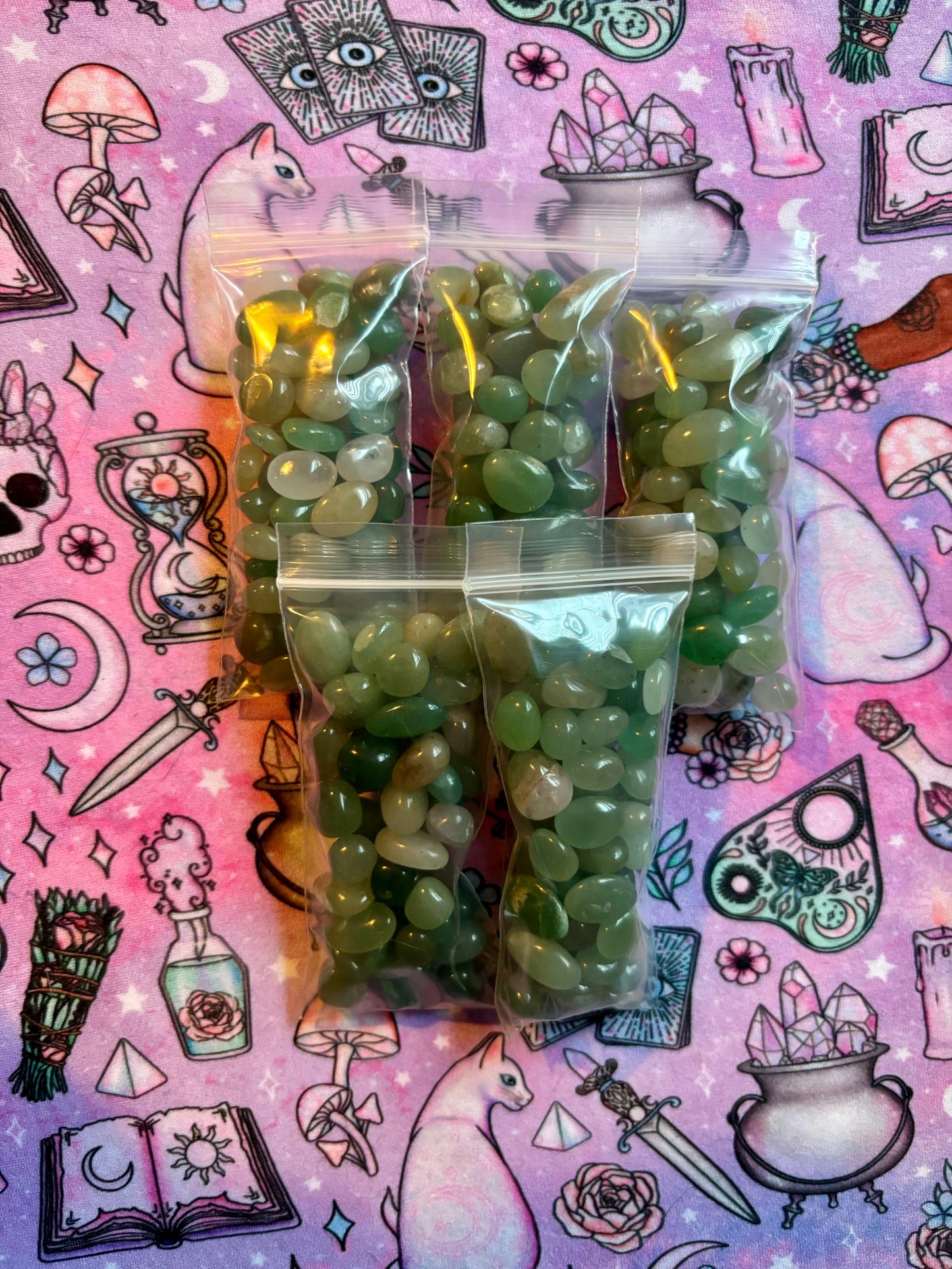 Tumbled Chips  Stone  * Tumbled Stones * Crystals * Witchcraft * Tumbled Crystals * Wiccan * Pagan * Witch