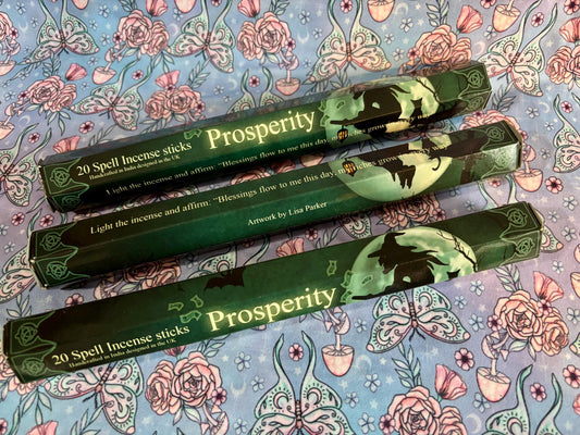 Prosperity Incense ~ Witchy Incense ~ Ritual Incense ~ Devotional Incense ~ Witchy Supplies ~ Ritual Supplies ~ Wiccan ~ Pagan ~ Ritual Work