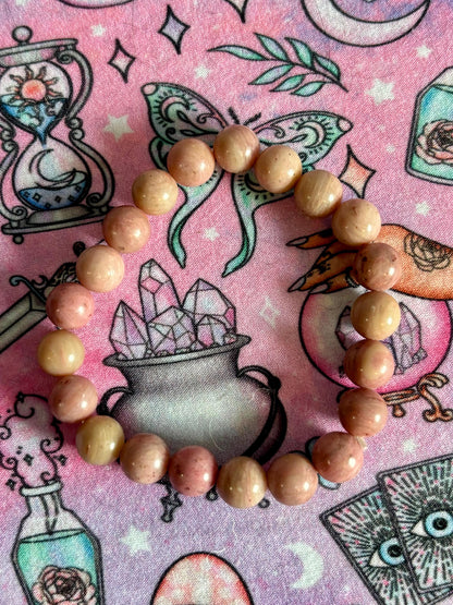 Fashion Beaded Bracelet, Stretch Bracelet, Crystals Bracelet, Charmed Bracelet, Boho Jewelry, Gift for Her