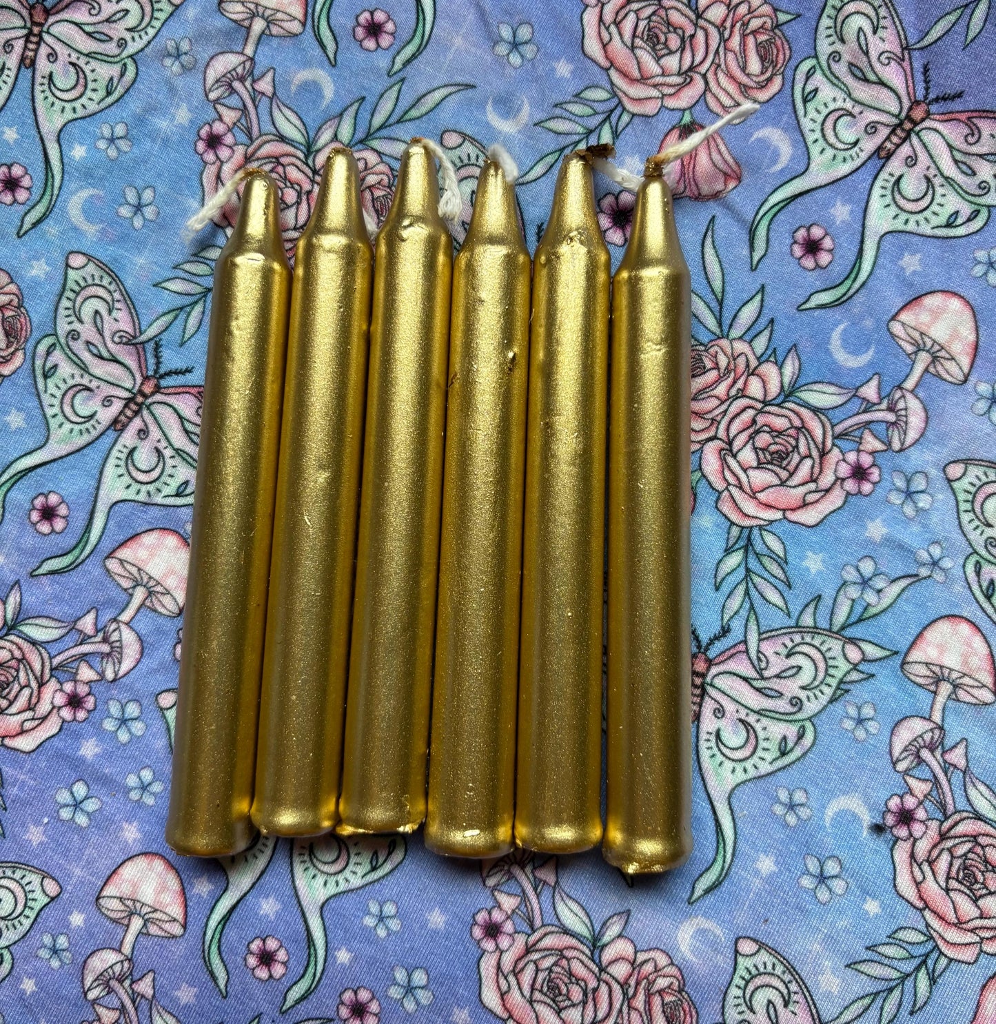 Metallic Chime Candles ~ Spell Candles ~ Small Candles ~ Witchcraft ~ Spell work ~ Witchy ~ Wiccan ~ Pagan ~ Craft Supplies
