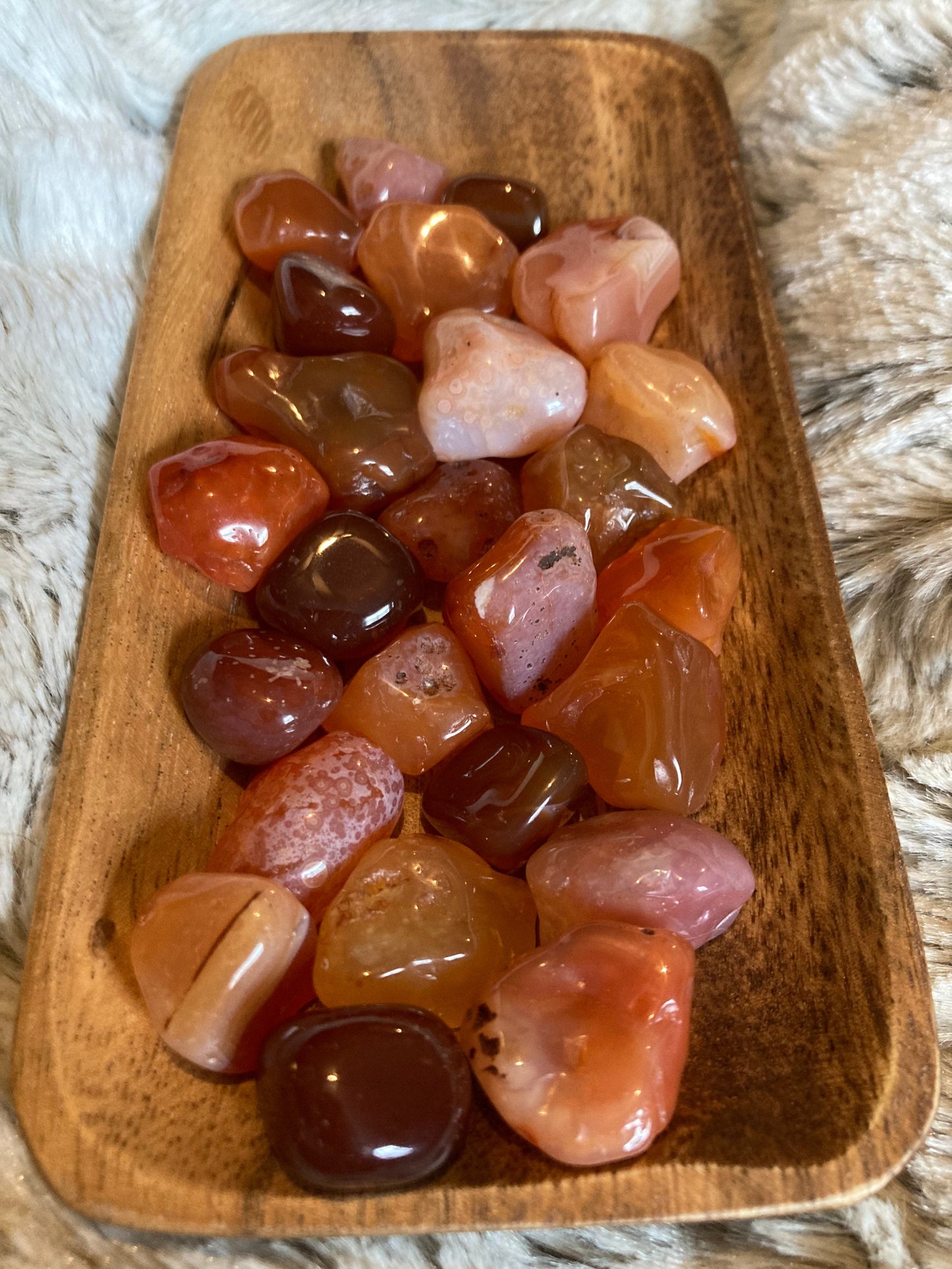 Red Agate Tumbled Stone * Red Agate * Tumbled Stones * Crystals * Witchcraft * Tumbled Crystals * Wiccan * Pagan * Witch