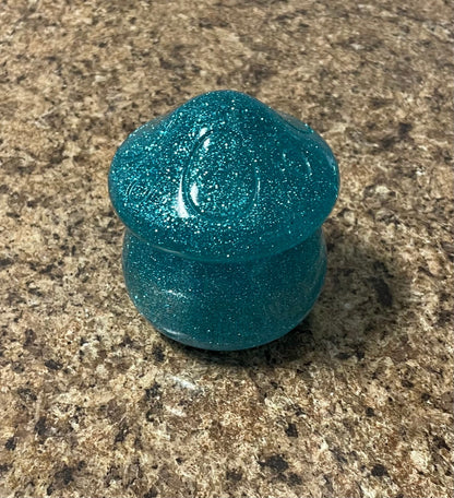 Handmade Glitter Mushroom Trinket Box ~ Jewelry Box ~ Household Decor