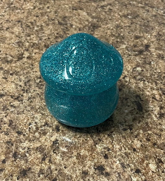 Handmade Glitter Mushroom Trinket Box ~ Jewelry Box ~ Household Decor