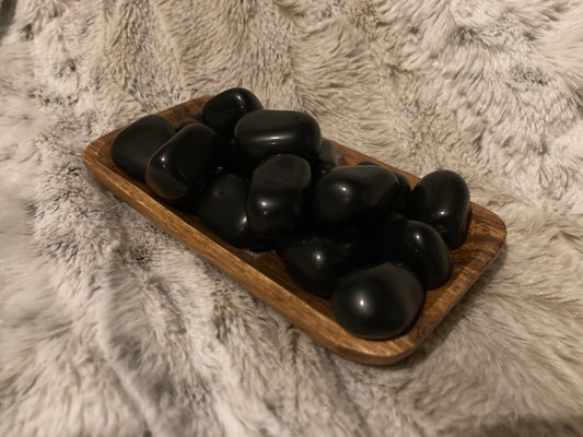 Black Tourmaline Tumbled Stone *  Black Tourmaline * Tumbled Stones * Crystals * Witchcraft * Tumbled Crystals * Wiccan * Pagan * Witch