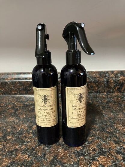 Kid Friendly * Cleansing Spray* Monsters Under My Bed Be Gone * Protection Spray * 8 Ounces
