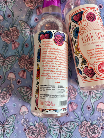 Love Rituals Cleansing Water, Love Enchantments, Water for Love Ritual, Embrace Love, Love Spells Water, Clean Your Space, Cleansing Rituals