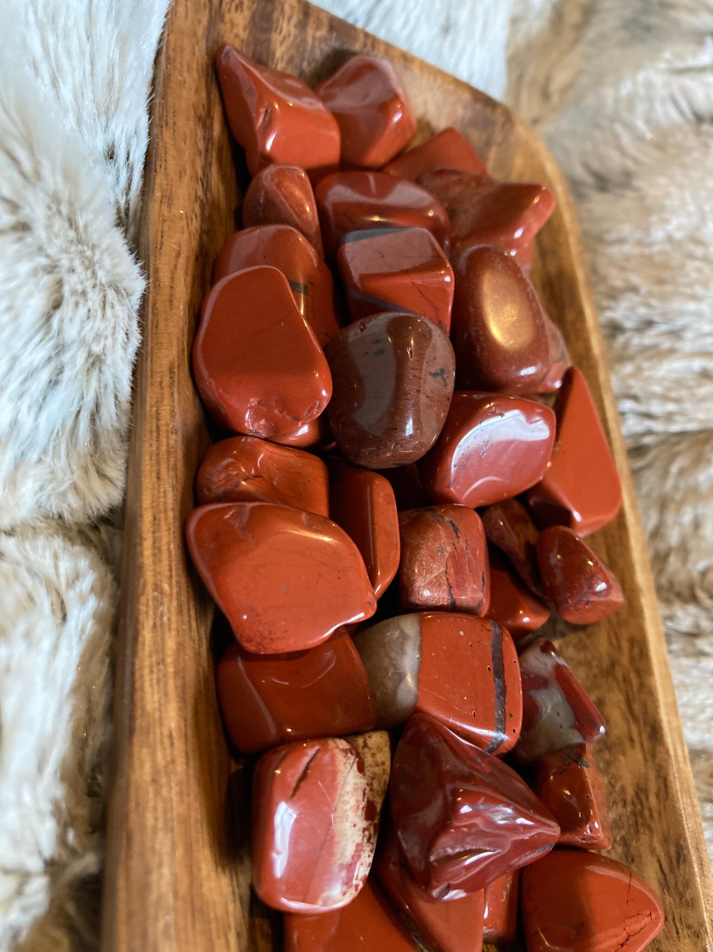 Red Jasper Tumbled Stone * Red Jasper * Tumbled Stones * Crystals * Witchcraft * Tumbled Crystals * Wiccan * Pagan * Witch
