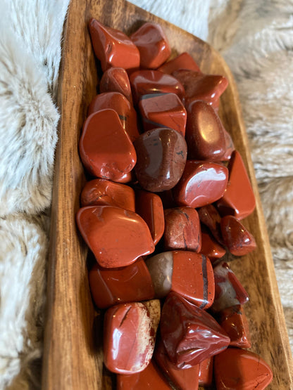 Red Jasper Tumbled Stone * Red Jasper * Tumbled Stones * Crystals * Witchcraft * Tumbled Crystals * Wiccan * Pagan * Witch