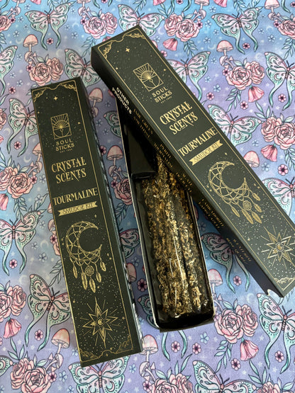 Black Tourmaline, Housewarming Witchcraft Crystal Smudge Kit, Cleansing Kit For Wiccans, Ritual Supplies, Perfect For Pagans, For Beginners,