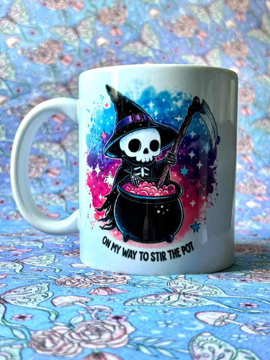On My Way To Stir Pot Coffee Cup * Sublimation * Sublimation Cup * Sublimation Coffee Cup * Sublimation Coffee Mug *Coffee Mug * Coffee Cup