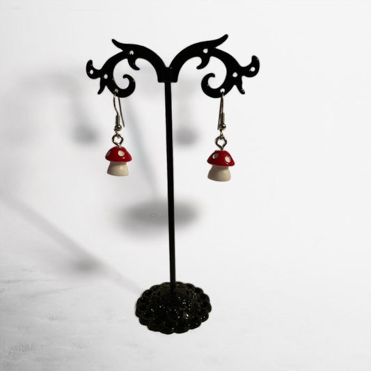 Shroom Earrings * Mushroom Earrings * Magick Earrings * Magickal Earrings
