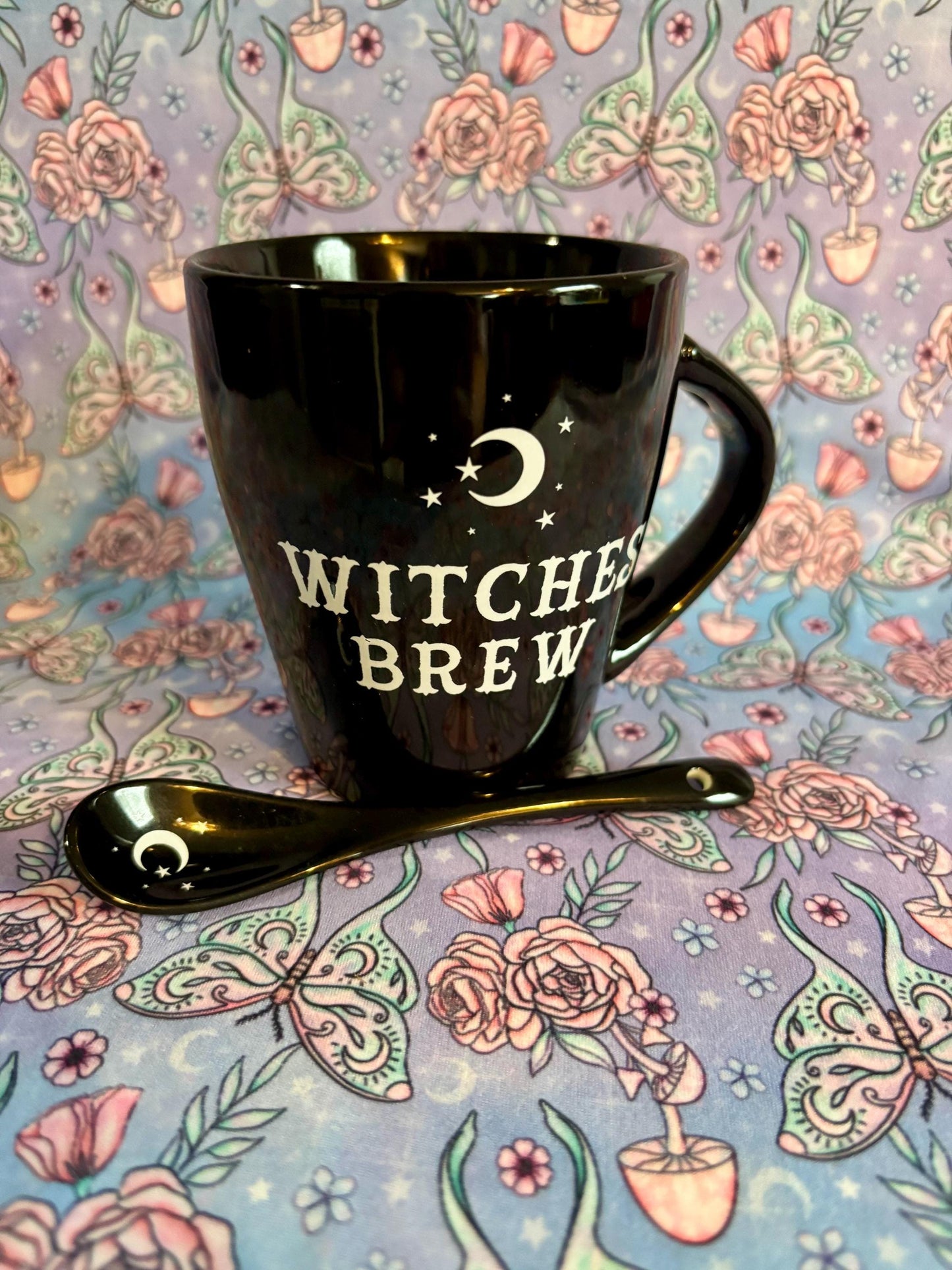 Cute Ceramic Coffee Cup ~ Witches Coffee Cup ~ Witches Coffee Mug ~ Witches Tea Mug ~ Witches Tea Cup ~ Witches Drinkware ~ Witches Brew