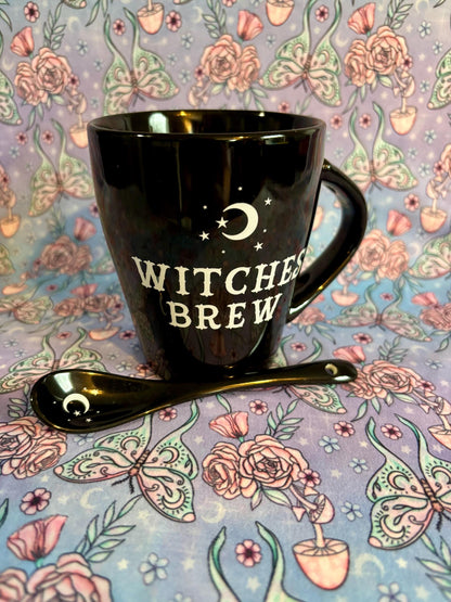 Cute Ceramic Coffee Cup ~ Witches Coffee Cup ~ Witches Coffee Mug ~ Witches Tea Mug ~ Witches Tea Cup ~ Witches Drinkware ~ Witches Brew