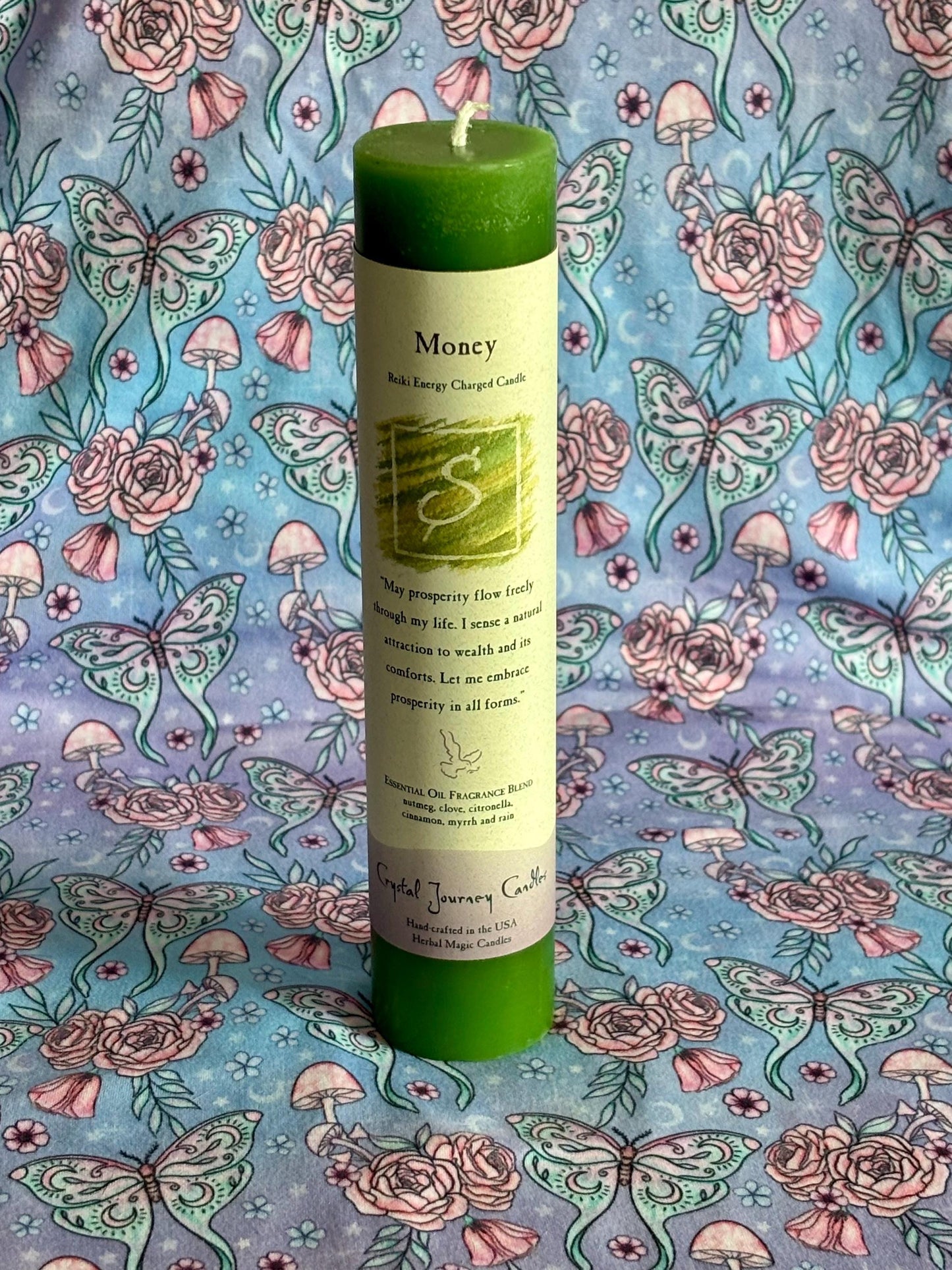 Money Spell Candle ~ Abundance Spell Candle ~ Cash Spell Candle ~ Witchcraft ~ Spell Candles ~ Wiccan ~ Pagan ~ Witch ~ Spellwork