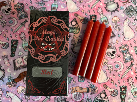 Chime Candles ~ Spell Candles ~ Small Candles ~ Witchcraft ~ Spell work ~ Witchy ~ Wiccan ~ Pagan ~ Craft Supplies