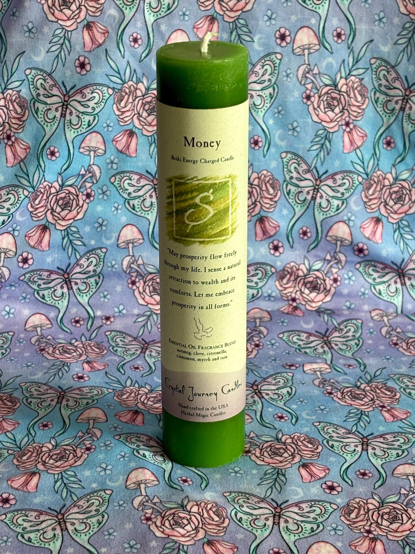 Money Spell Candle ~ Abundance Spell Candle ~ Cash Spell Candle ~ Witchcraft ~ Spell Candles ~ Wiccan ~ Pagan ~ Witch ~ Spellwork